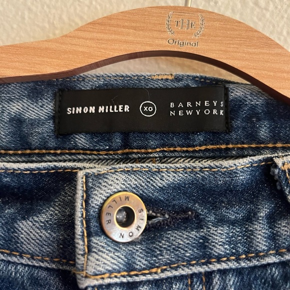 Simon Miller Distressed Blue Denim Jeans - Picture 3 of 3